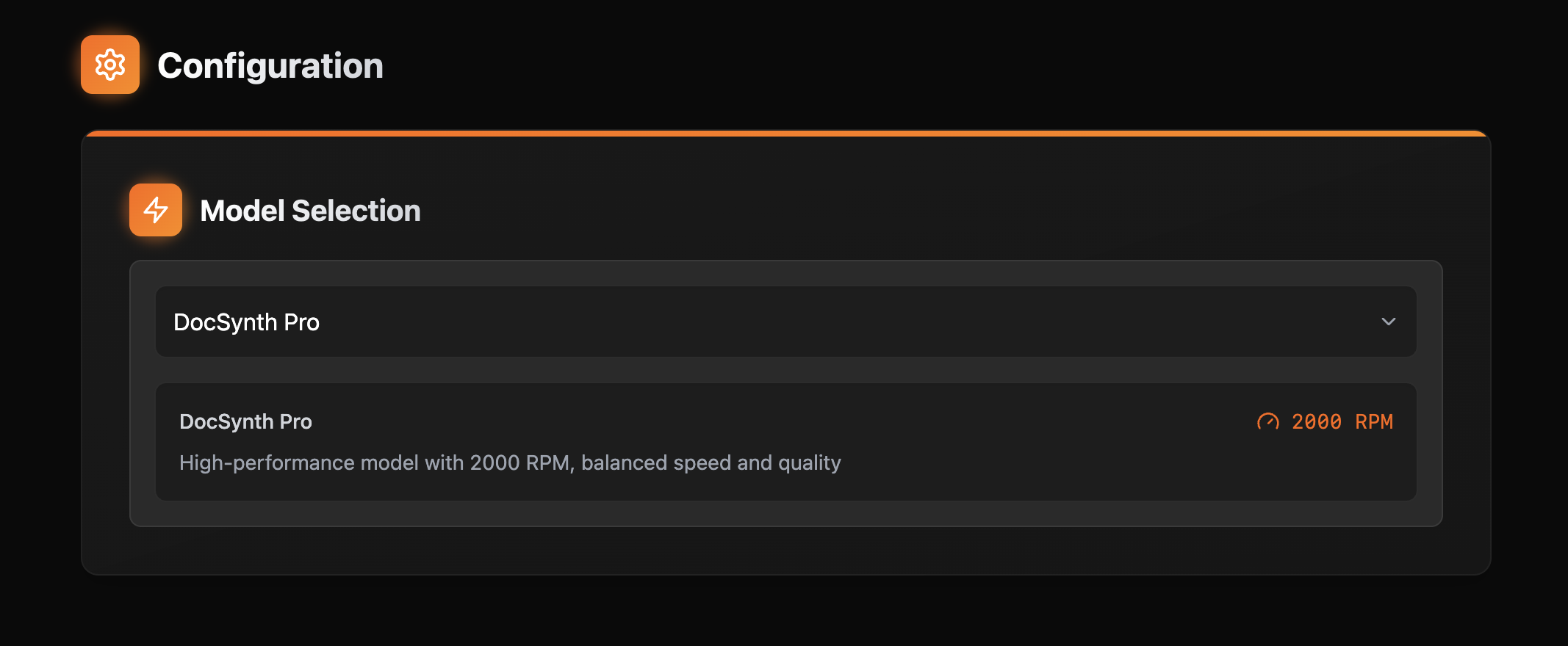 DocSynth Configuration Overview